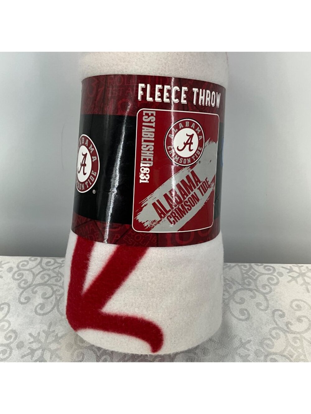 Alabama Crimson Tide 50"x60" Fleece Throw Blanket Northwest Company